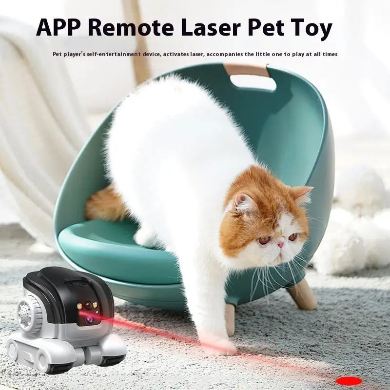 PetGuardian Pro - Dual-Lens WIFI Camera Tank | 4K Pet Tracking Robot | Laser-Spiel & Nachtsicht