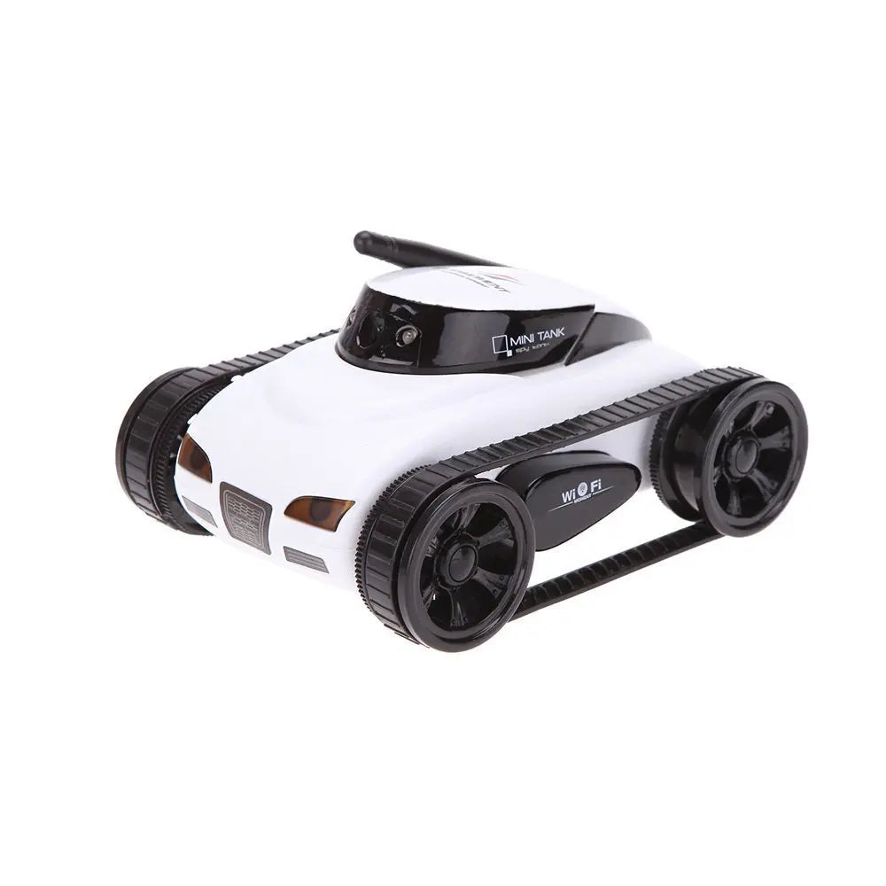 TechScout FPV Camera Tank - WIFI RC Robot mit HD-Kamera | Real-Time Video | App-Steuerung