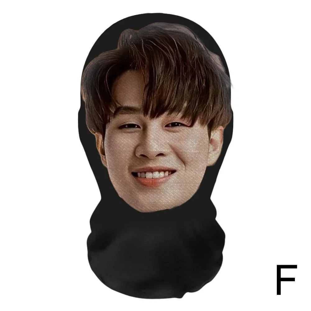 3D Celebrity Face Mask - Realistische Vollgesichts-Balaclava für Cosplay, Halloween & Hip-Hop Style