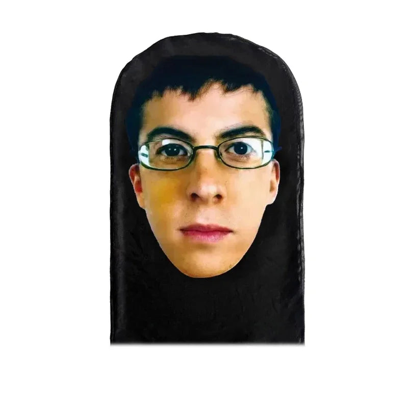 3D Celebrity Face Mask - Realistische Vollgesichts-Balaclava für Cosplay, Halloween & Hip-Hop Style