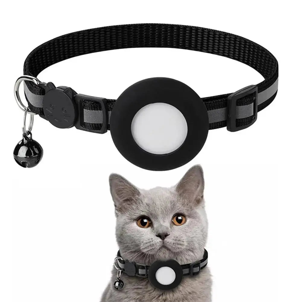Reflektierendes Airtag-Halsband für Katzen – inkl. Schutzcase