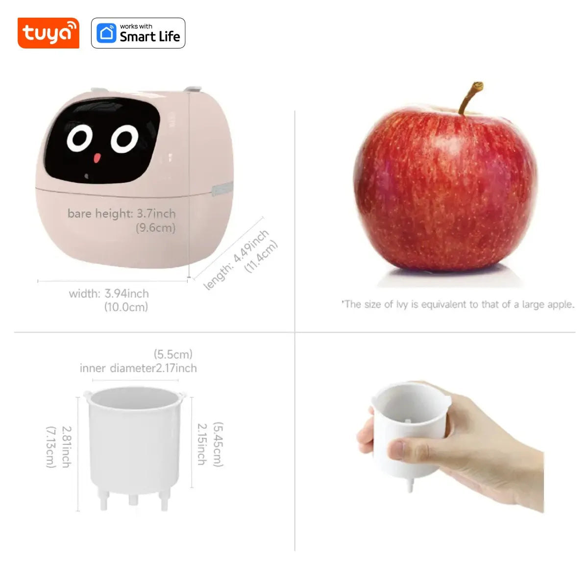 Intelligenter Blumentopf mit automatisierter Bewässerung