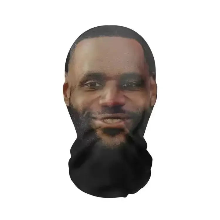 3D Celebrity Face Mask - Realistische Vollgesichts-Balaclava für Cosplay, Halloween & Hip-Hop Style