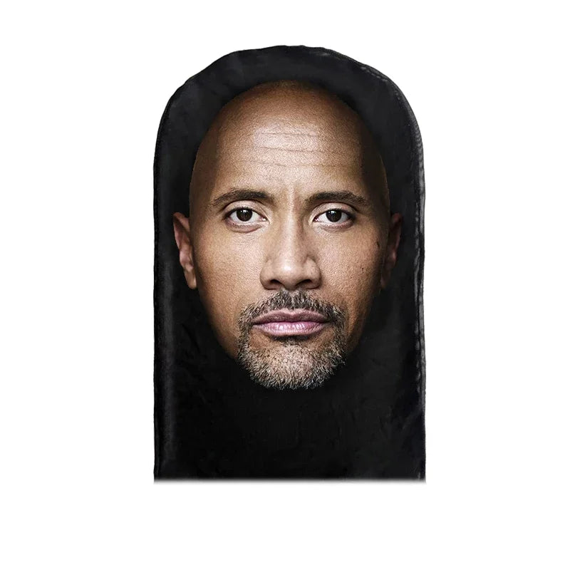 3D Celebrity Face Mask - Realistische Vollgesichts-Balaclava für Cosplay, Halloween & Hip-Hop Style